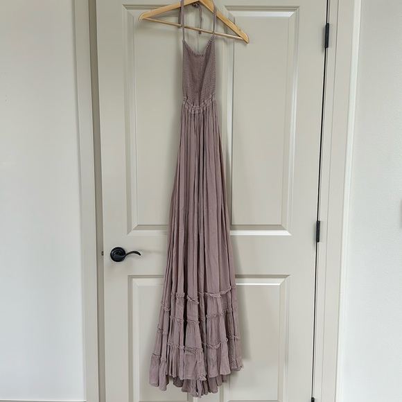 Free People Taupe Maxi Dress - Picture 5 of 12